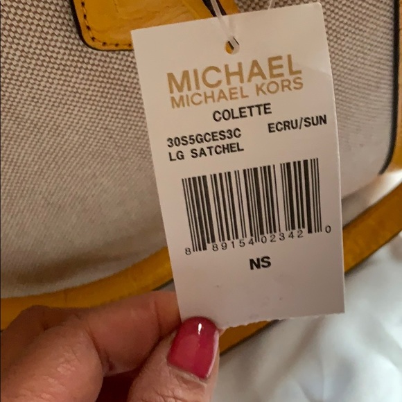 MICHAEL MICHAEL KORS Colette Large SATCHEL - Picture 4 of 7